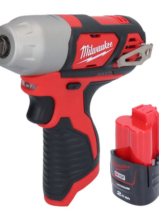 Milwaukee M12 BIW38-201 Akku Schlagschrauber 12 V 135 Nm 3/8˝ + 1x Akku 2,0 Ah - ohne Ladegerät