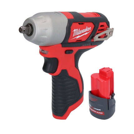 Milwaukee M12 BIW38-251 Avvitatore a impulsi a batteria 12 V 135 Nm 3/8" + 1x batteria ricaricabile 2,5 Ah - senza caricabatterie