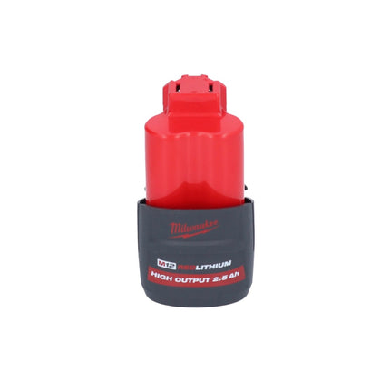 Milwaukee M12 BIW38-251 Avvitatore a impulsi a batteria 12 V 135 Nm 3/8" + 1x batteria ricaricabile 2,5 Ah - senza caricabatterie