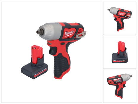 Milwaukee M12 BIW38-501 Clé à choc sans fil 12 V 135 Nm 3/8 + 1x batterie 5,0 Ah - sans chargeur