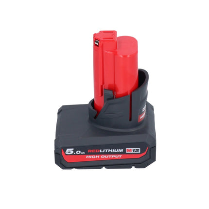 Avvitatore a impulsi a batteria Milwaukee M12 BIW38-501 12 V 135 Nm 3/8" + 1x batteria ricaricabile 5,0 Ah - senza caricabatterie