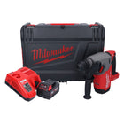 Martillo combinado a batería Milwaukee M18 ONEFHX-401X 18 V 2,5 J SDS-Plus sin escobillas + 1x batería 4,0 Ah + cargador + caja HD