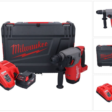 Milwaukee M18 ONEFHX-501X Akku Kombihammer 18 V 2,5 J SDS-Plus Brushless + 1x Akku 5,0 Ah + Ladegerät + HD-Box