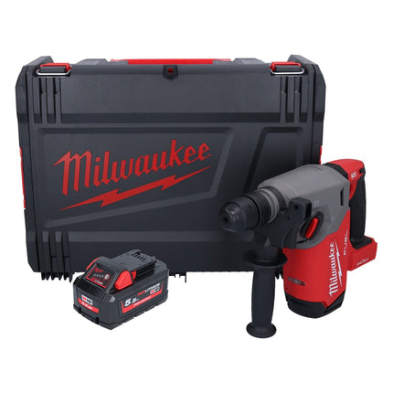 Milwaukee M18 ONEFHX-551X Martello combinato a batteria 18 V 2,5 J SDS-Plus Brushless + 1x batteria ricaricabile 5,5 Ah + scatola HD - senza caricabatterie