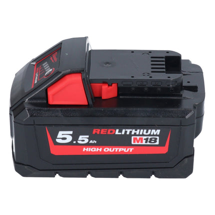 Milwaukee M18 ONEFHX-551X Martello combinato a batteria 18 V 2,5 J SDS-Plus Brushless + 1x batteria ricaricabile 5,5 Ah + scatola HD - senza caricabatterie