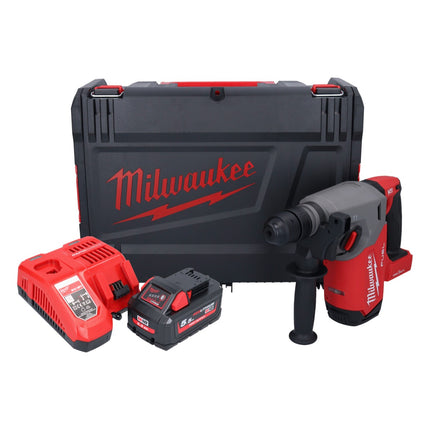 Milwaukee M18 ONEFHX-551X Martello combinato a batteria 18 V 2,5 J SDS-Plus Brushless + 1x batteria ricaricabile 5,5 Ah + caricatore + scatola HD