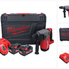Milwaukee M18 ONEFHX-552X Martello combinato a batteria 18 V 2,5 J SDS-Plus ( 4933478504 ) Brushless + 2x batteria 5,5 Ah + caricabatterie + scatola HD