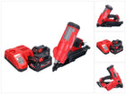 Clavadora a batería Milwaukee M18 FFN-802 18 V 50 - 90 mm sin escobillas + 2x baterías 8,0 Ah + cargador