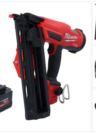 Milwaukee M18 FN16GA-801 Akku Nagler 18 V 32 - 64 mm Brushless + 1x Akku 8,0 Ah - ohne Ladegerät