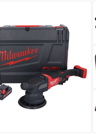 Milwaukee M18 FROP21-301X Akku Exzenter Polierer 18 V 150 mm Brushless + 1x Akku 3,0 Ah + Ladegerät + HD-Box