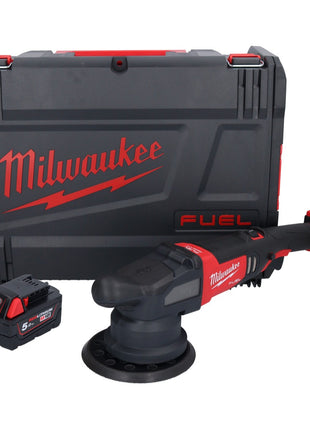 Milwaukee M18 FROP21-501X Akumulatorowa polerka mimośrodowa 18 V 150 mm bezszczotkowa + 1x akumulator 5,0 Ah + skrzynka HD - bez ładowarki