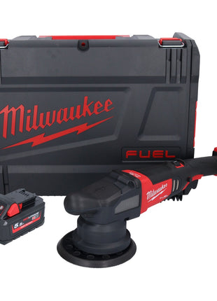 Milwaukee M18 FROP21-551X Akku Exzenter Polierer 18 V 150 mm Brushless + 1x Akku 5,5 Ah + HD-Box - ohne Ladegerät