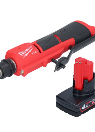 Milwaukee M12 FTB-401 Gommeuse de pneus sans fil 12 V 7/16'' Hex Brushless +1x batterie 4,0 Ah - sans chargeur