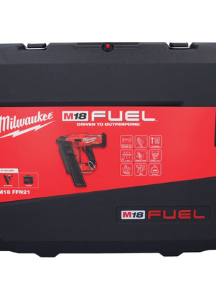 Milwaukee M18 FFN21-502C cloueur sans fil 18 V 50 - 90 mm Brushless + 2x batterie 5,0 Ah + chargeur + valise