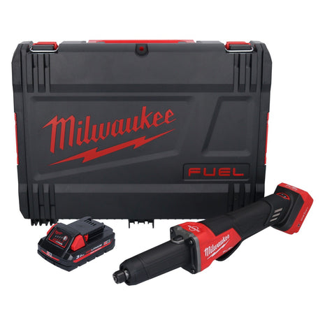 Milwaukee M18 FDGROVPDB-301X Akku Geradschleifer 18 V Brushless + 1x Akku 3,0 Ah + HD Box - ohne Ladegerät