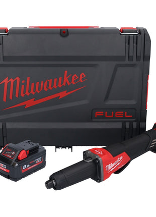 Milwaukee M18 FDGROVPDB-801X Akku Geradschleifer 18 V Brushless + 1x Akku 8,0 Ah + HD Box - ohne Ladegerät