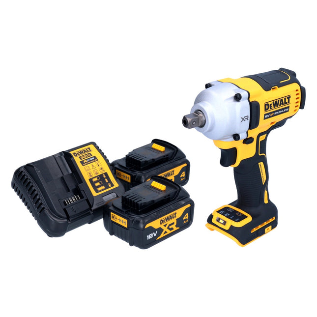 Avvitatore a impulsi a batteria DeWalt DCF 892 M2 18 V 812 Nm 1/2" brushless + 2x batteria ricaricabile 4,0 Ah + caricatore