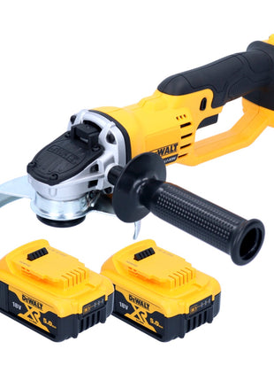 DeWalt DCG 412 N Akku Winkelschleifer 18 V 125 mm + 2x Akku 5,0 Ah - ohne Ladegerät