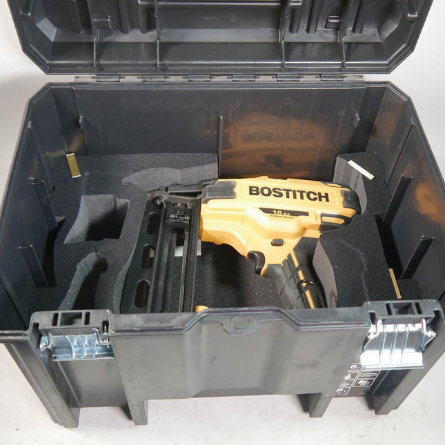Reparaturgeraet Bostitch BTCN 120 M2 Brushless 18 V Akku 16GA Stauchkopfnagler mit Ladegeraet in TStak VI Box 1 - toolbrothers