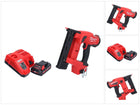 Grapadora a batería Milwaukee M18 FNCS18GS-301X 18 V 9,5 - 38 mm sin escobillas + 1x batería 3,0 Ah + cargador + caja HD