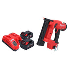 Grapadora a batería Milwaukee M18 FNCS18GS-402X 18 V 9,5 - 38 mm sin escobillas + 2x batería 4,0 Ah + cargador + caja HD