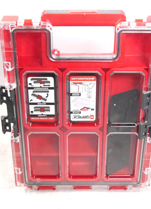 B Ware Qbrick System ONE Organizer M RED ULTRA HD Organizer 365 x 265 x 77 mm 2 5 l stapelbar IP66 2 - toolbrothers