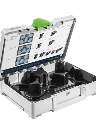 Festool SYS-STF-D77/D90/93V Systainer Schleifmittel Organizer ( 576784 ) für Deltaschleifer V93 Exzenterschleifer 77 / 90 mm Schleifscheiben