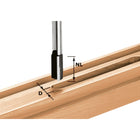 Festool HW S8 D15/20 Nutfrser 15 x 20 x 60 x 8 mm ( 490965 ) fr Dfonceuse OF 900, OF 1000, OF 1010, OF 1010 R, OF 1400, OF 2000, OF 2200