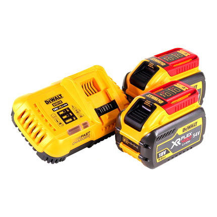 DeWalt DCS 579 X2T Sega circolare a batteria 54 V FlexVolt 190 mm senza spazzole + 2x batteria 9,0 Ah + caricabatterie + TSTAK