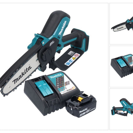Makita DUC 150 RM01 Motosega a batteria 18 V 15 cm brushless + 1x batteria 4,0 Ah + caricabatterie