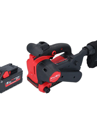 Milwaukee M18 FBTS75-551 Akku Bandschleifer 18 V 75 x 457 mm Brushless + 1x Akku 5,5 Ah - ohne Ladegerät