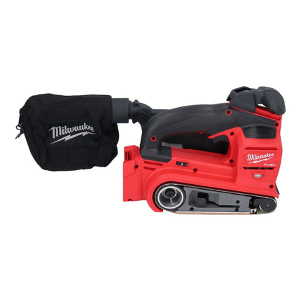 Levigatrice a nastro a batteria Milwaukee M18 FBTS75-801 18 V 75 x 457 mm senza spazzole + 1x batteria 8,0 Ah - senza caricabatterie