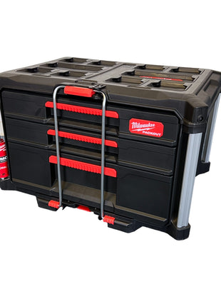 Milwaukee PACKOUT 2 + 1 Drawer Tool Box Werkzeugkoffer 363 x 564 x 414 mm ( 4932493190 ) Schubladen Organizer