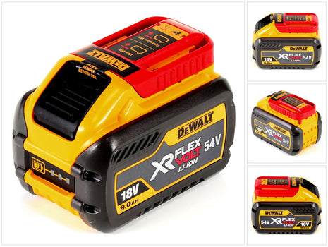 DeWalt DCB 547 Batteria da 54V / 18V - 9Ah al litio FlexVolt