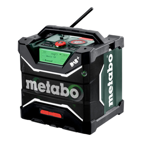 Metabo RC 12 18 32 W BT DAB+ bezprzewodowy radiotelefon budowlany 12 - 18 V IP 54 ( 600779850 ) - bez akumulatora, bez ładowarki