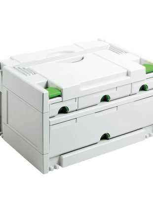 Festool SYS 3-SORT/4 SORTAINER Systainer Werkzeugkoffer Organizer ( 491522 ) 395 x 295 x 210 mm 4 Schubladen