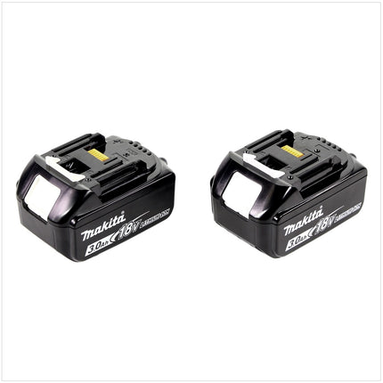 Makita DUC 252 F2 Akku Kettensäge 36V ( 2x18V ) 25 cm + 2x 3,0 Ah Akku - ohne Ladegerät - Toolbrothers