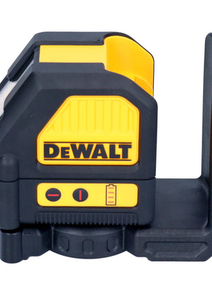 DeWalt DCE 088 D1R Akumulatorowy laser liniowy 12 V czerwony + 1x akumulator 2,0 Ah + ładowarka + TSTAK