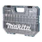 Set di frese Makita ( D-74778 ) 22 pezzi con gambo da 8 mm per la costruzione di mobili, falegnameria, carpenteria e fai da te