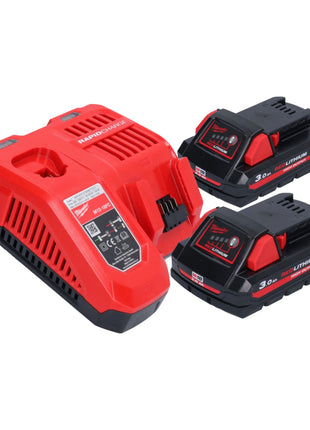 Milwaukee M18 FSG-302X Akku Trockenbauschrauber 18 V 13 Nm Brushless + 2x Akku 3,0 Ah + Ladegerät + HD Box