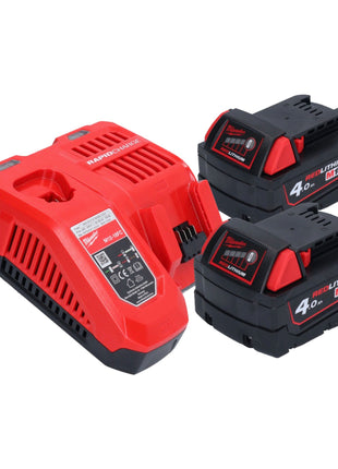 Atornillador para paneles de yeso inalámbrico Milwaukee M18 FSG-402X 18 V 13 Nm sin escobillas + 2x baterías 4,0 Ah + cargador + caja HD