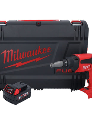 Milwaukee M18 FSG-501X Visseuse pour cloisons sèches sans fil 18 V 13 Nm Brushless + 1x batterie 5,0 Ah + HD Box - sans chargeur