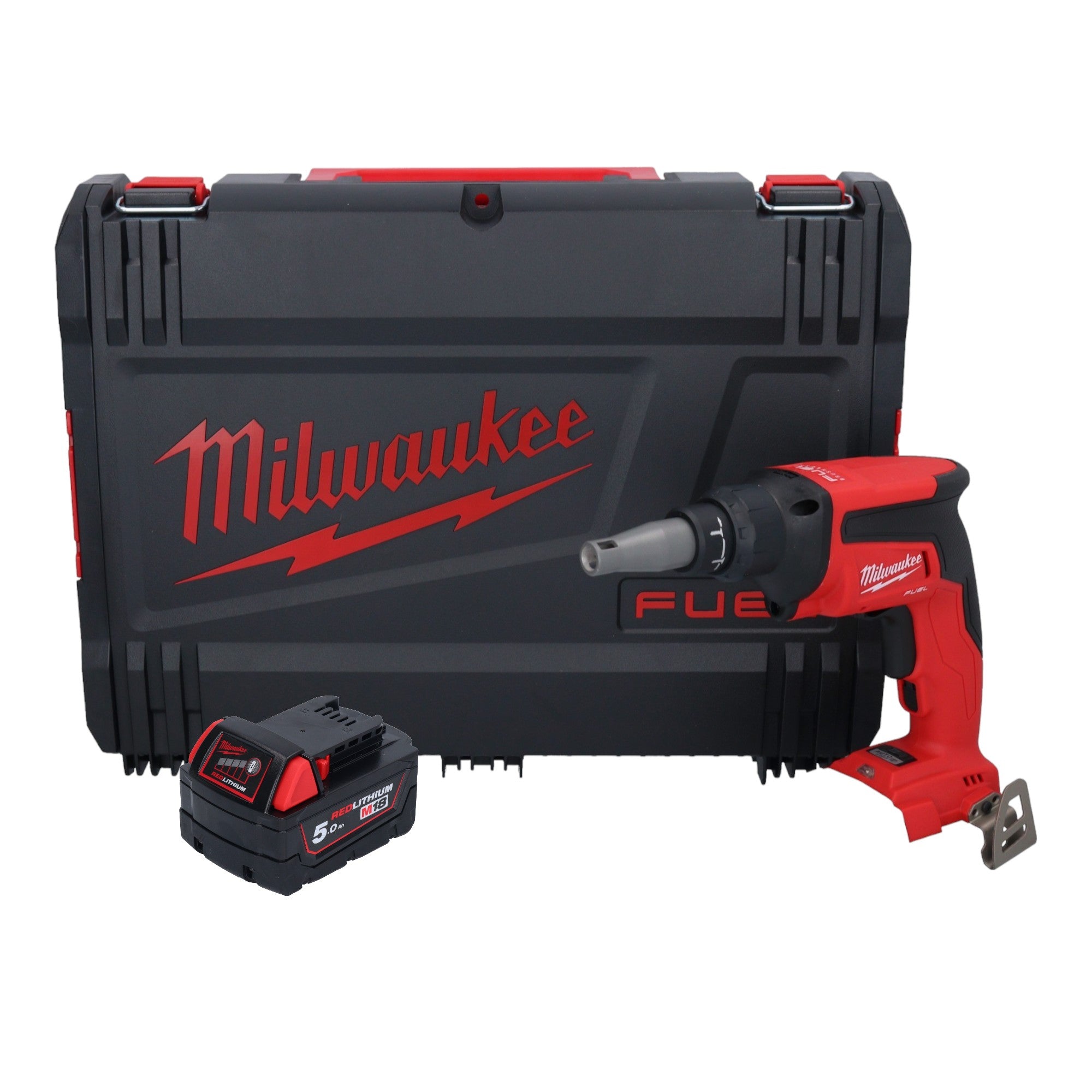 Milwaukee M18 FSG 501X Akku Trockenbauschrauber 18 V 13 Nm Brushless 1x Akku 5 0 Ah HD Box ohne Ladegeraet 0 - toolbrothers