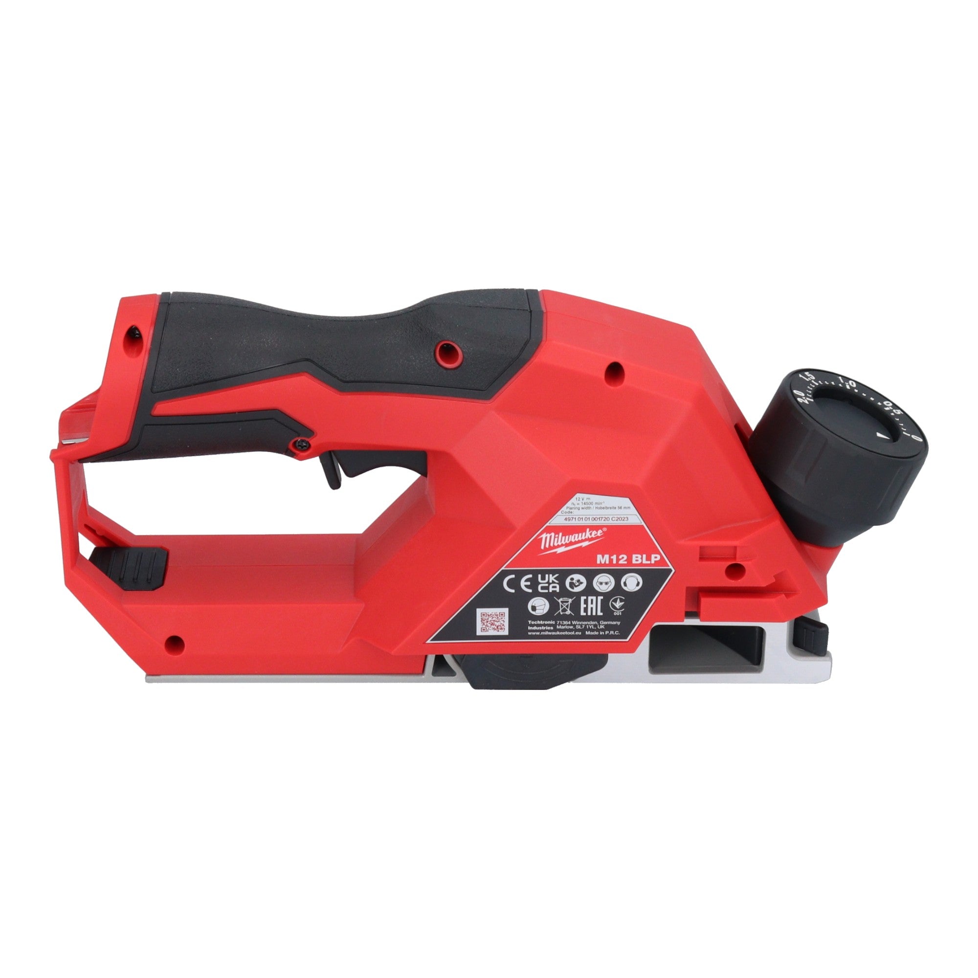 Milwaukee M12 BLP 501X Akku Hobel 12 V 51 mm Brushless 1x Akku 5 0 Ah HD Box ohne Ladegeraet 4 - toolbrothers