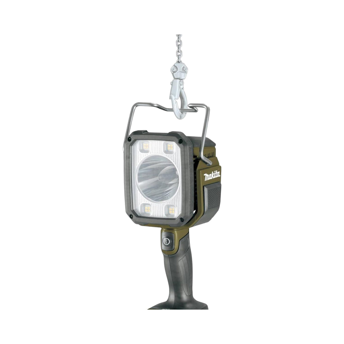 Makita DML 812 O Lampada a batteria 18 V 1250 lm LED Verde oliva Outdoor Adventure Special Edition Solo - senza batteria, senza caricabatterie