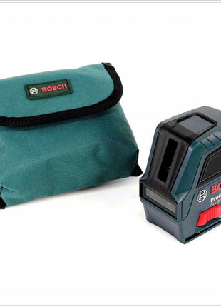 Bosch GLL 2-10 Kreuzlinienlaser Messgerät in Schutztasche 10 Meter Reichweite ( 0601063L00 ) - Toolbrothers