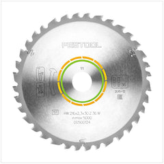 Festool Universal Kreissägeblatt HW 216 x 30 x 2,3 mm W36 216 mm 36 Zähne ( 500124 ) - Toolbrothers