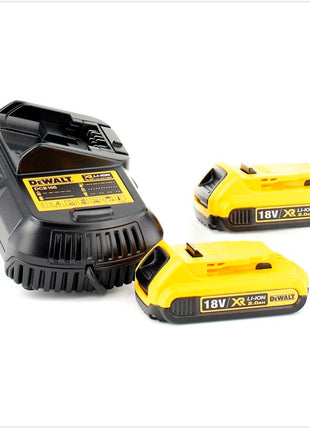 DeWalt DCH 273 D2 Akku Kombihammer 18V 2,1J SDS-Plus Brushless + 2x Akku 2,0Ah + Ladegerät + TSTAK - Toolbrothers