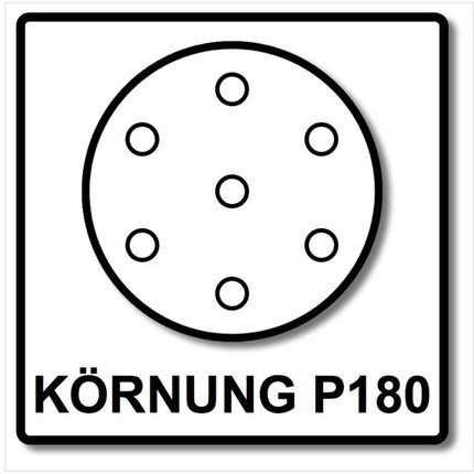 Bosch SIA Scheibe Keramik Schleifnetz 7500 150 mm Körnung P180 50 Stück ( F03E006892 ) - Toolbrothers