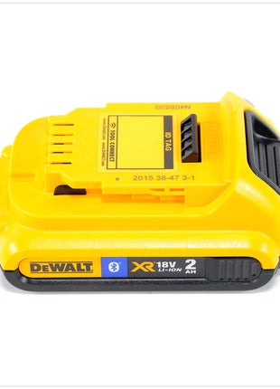 DeWalt DCB 183 B Akku 18 V 2 Ah / 2000 mAh XR Li-Ion Akku mit Bluetooth Technologie - Toolbrothers